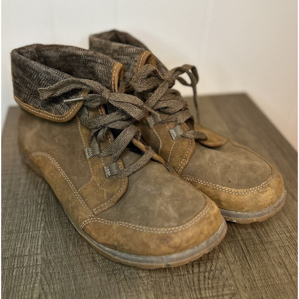 Chaco Boots Womens 10.5 Barbary Chukka Ankle Booties Leather Jaca Brown J106394